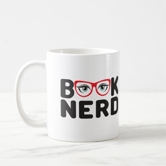Mug Livre Nerd (Gauche)