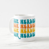 Mug Livre Nerd Lover Cadeau (Devant gauche)