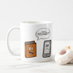 Mug Livre ou livre électronique