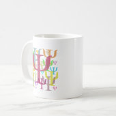 Mug Livre par pouce carré (Devant gauche)