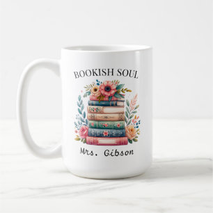 Mug Livre personnalisé Soul livre Lover livre cadeau v