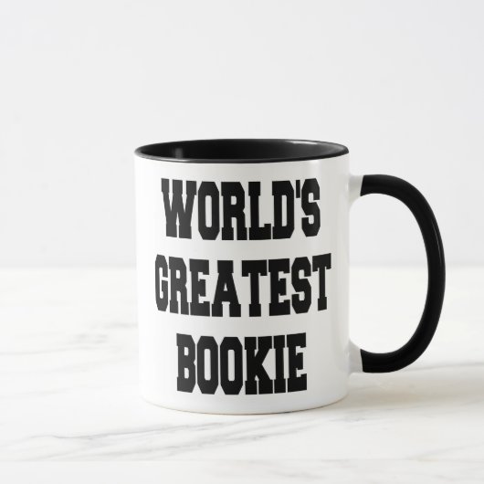 Mug Livre World Greatest Bookie (Droite)