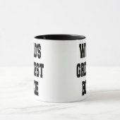 Mug Livre World Greatest Bookie (Centre)