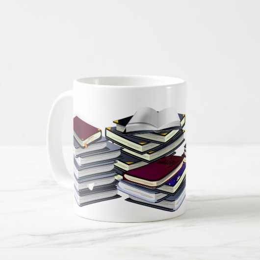 Mug Livres (Devant gauche)