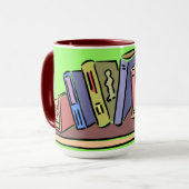 Mug Livres (Devant gauche)