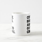 Mug Livres À Café Et Oxford Commas Cool Enseignant Drô (Centre)