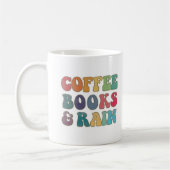 Mug Livres à café et pluie (Gauche)