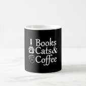 Mug Livres Cats & Café (Centre)