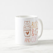 Mug Livres Cats Café (Devant droit)
