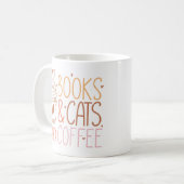 Mug Livres Cats Café (Devant gauche)
