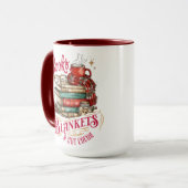 Mug Livres Couvertures et Chocolat Chaud  (Devant gauche)