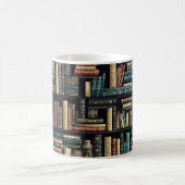 Mug Livres de bibliothèque (Centre)
