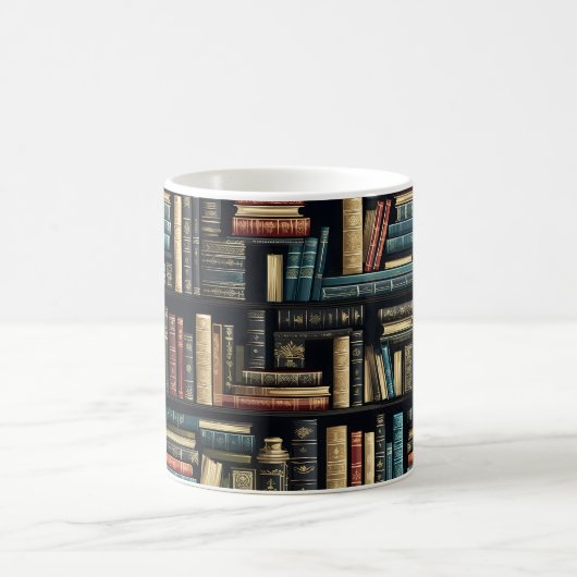 Mug Livres de bibliothèque (Centre)