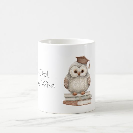 Mug Livres de Hibou Sera Savant (Centre)