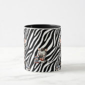 Mug Livres de lecture Zèbre. (Centre)