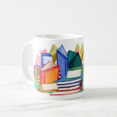 Mug Livres de livres et plus de livres (Devant gauche)