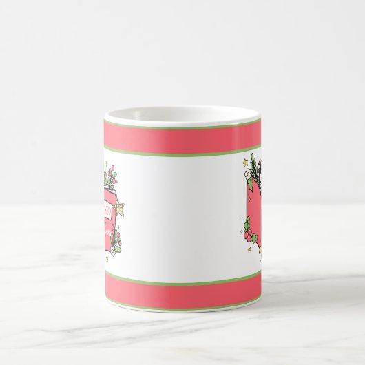 Mug Livres de Noël (Centre)