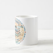 Mug Livres de plage Design de lecture d'été  (Centre)