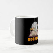 Mug Livres d'Halloween. Lecture fantôme halloween (Devant gauche)