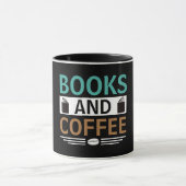 Mug Livres et cadeaux pour amateurs de café (Centre)