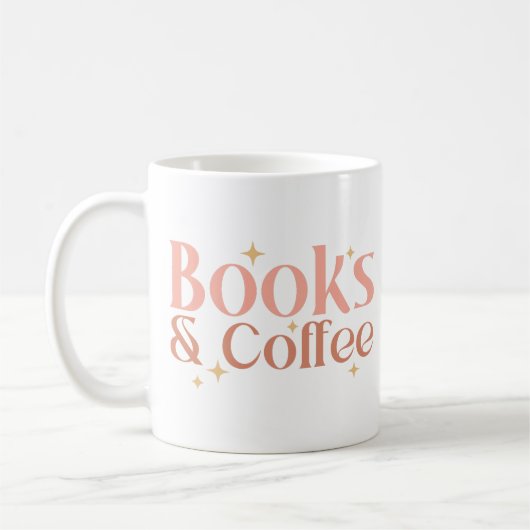 Mug Livres Et Café (Gauche)