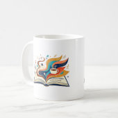 Mug Livres Et Café (Devant gauche)