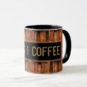 Mug Livres et café (Devant droit)