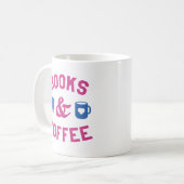 Mug Livres Et Café (Devant gauche)