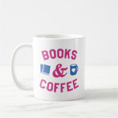 Mug Livres Et Café (Gauche)