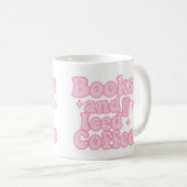 Mug Livres et café glacé (Devant droit)