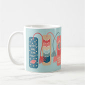 Mug Livres et lecture Signets thématiques illustrés (Gauche)