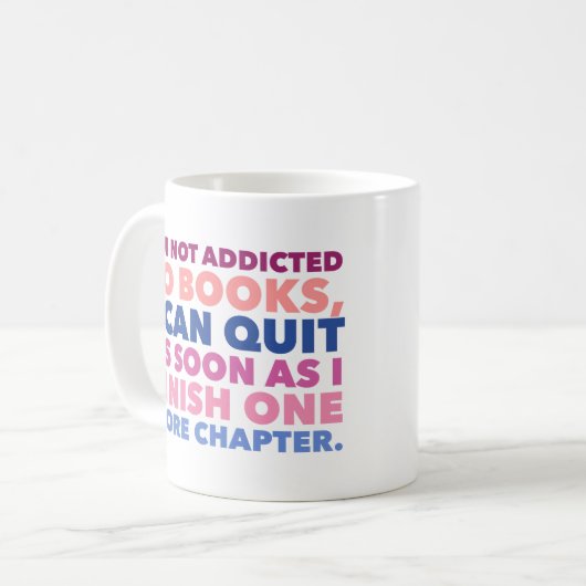 Mug Livres et lectures (Devant gauche)