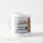Mug Livres et thé (Devant gauche)