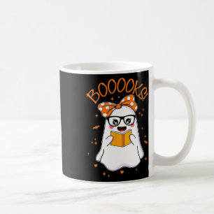 Mug Livres Ghost Halloween femmes enseignant bibliothè