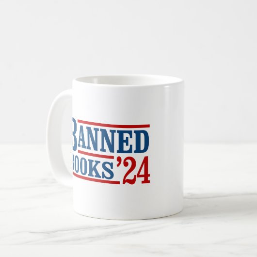 Mug Livres interdits 2024 (Devant gauche)