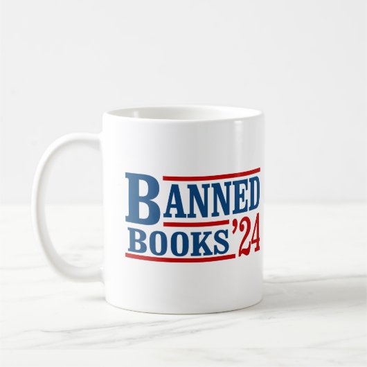 Mug Livres interdits 2024 (Gauche)