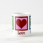 Mug Livres Peace Love (Centre)