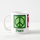Mug Livres Peace Love (Gauche)