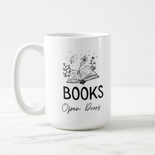 Mug Livres Portes ouvertes (Gauche)