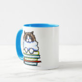 Mug Livres Smart Ragdoll Kitty (Devant gauche)