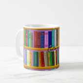 Mug Livres sur les étagères Thunder_Cove (Devant gauche)