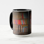 Mug Livres vintages (Devant gauche)