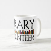 Mug Livres volontaires de bibliothèque (Devant droit)