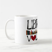 Mug Livres volontaires de bibliothèque (Gauche)