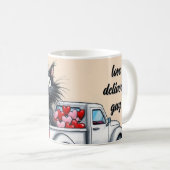 Mug livreur d'amour (Devant droit)