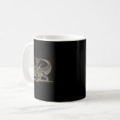 Mug Lizard Cowboy Riding Crocodile Alligator Western A (Devant gauche)