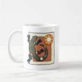Mug Lizard et soleil (Gauche)