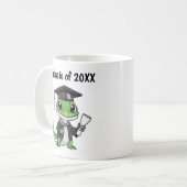 Mug Lizard Gecko Graduation Personnalisée (Devant gauche)