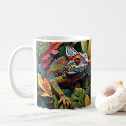 Mug Lizard Leaves & Couleur 