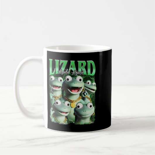 Mug Lizard Lizard Lizard Funny meme Lizard Bootleg Wei (Gauche)